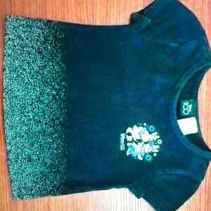 Girl Size 3 Disney 100 Black & silver Minnie & Daisy Walt Disney world tee shirt